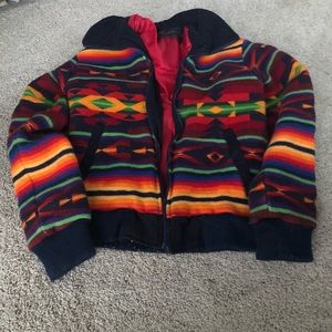 Reformation Aztec coat jacket